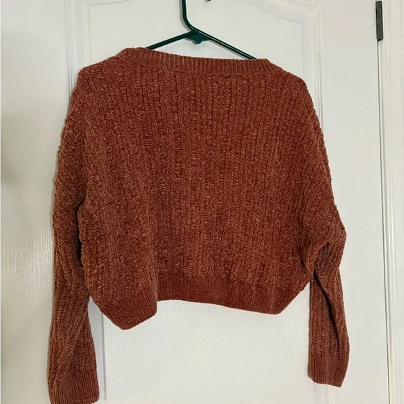 Cozy Rust Sweater - Picture 3 of 3